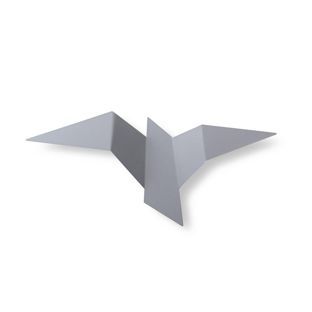 Origami Kuş Büyük Boy LED Aplik - Beyaz