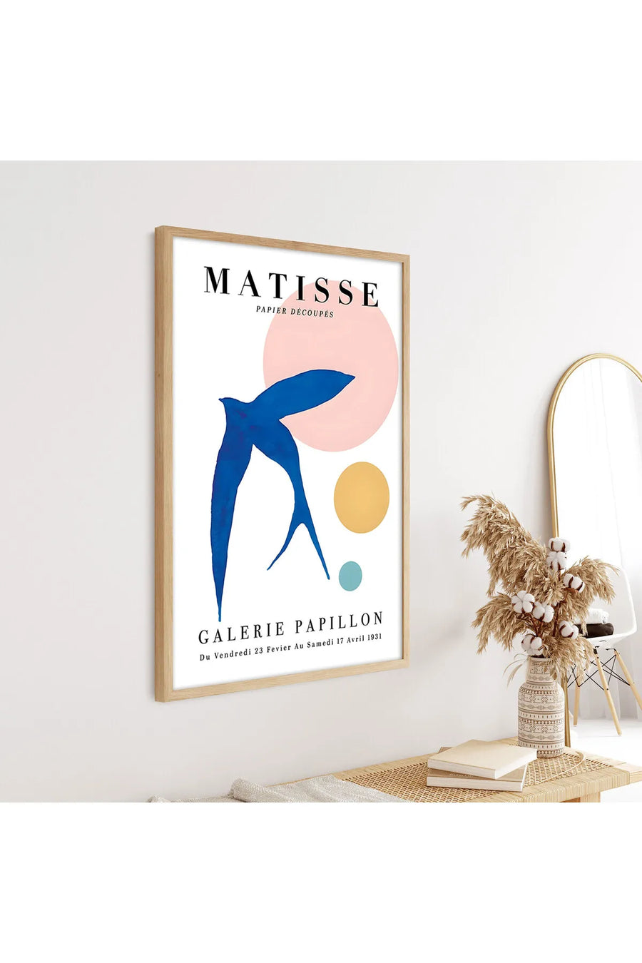 Ahşap Çerçeveli Henri Matisse Tablosu | Huhu288