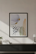 Ahşap Siyah Çerçeveli Modern Tablo | Huhu611