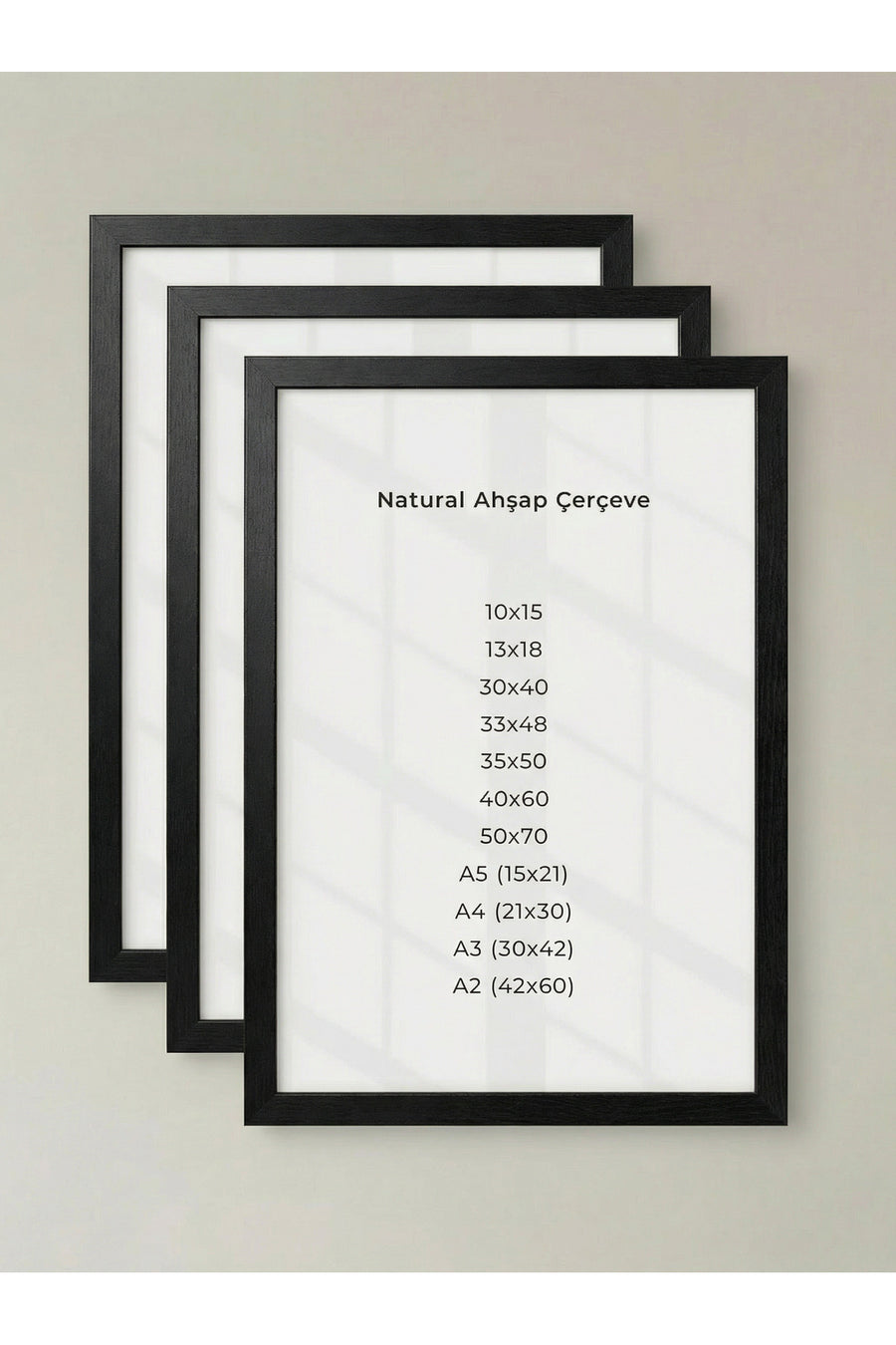 Ahşap Tablo Çerçevesi, Fotoğraf, Sertifika, Poster, Puzzle, Bebek Odası Çerçevesi
