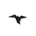 Origami Kuş Küçük Boy LED Aplik - Siyah