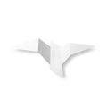 Origami Kuş Büyük Boy LED Aplik - Beyaz