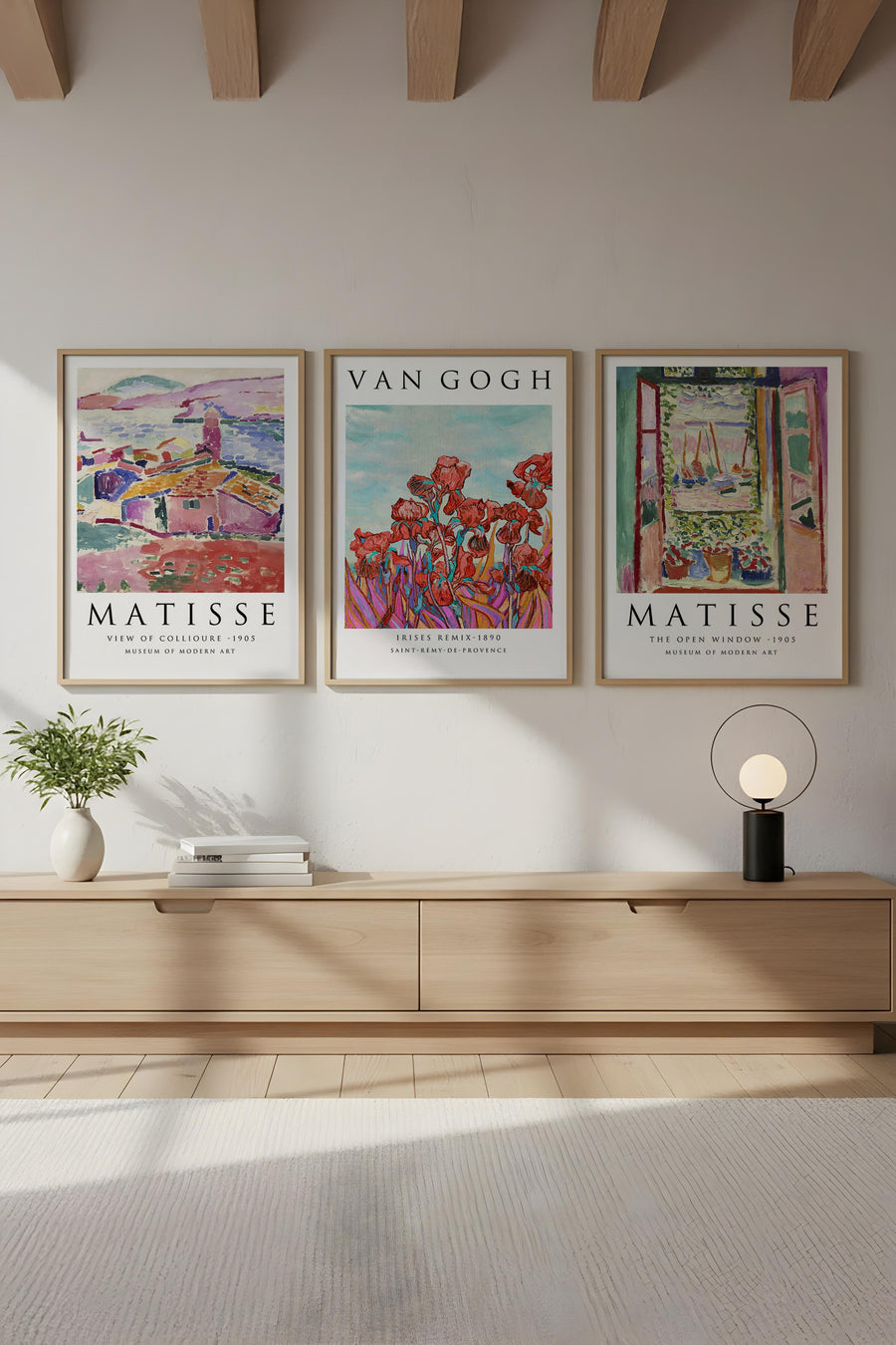 Sanat Eserleri Tablo Seti - Modern 3’lü Set | huhu268