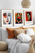 Ahşap Çerçeveli Henri Matisse Tablo Seti | Huhu538