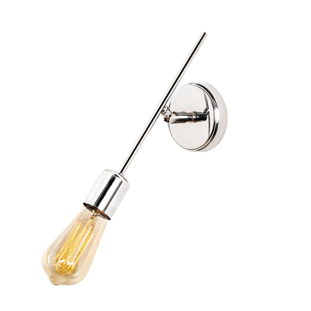 Rustik Tekli Metal Aplik - Gümüş