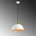 Dome Metal Tekli Sarkıt - Beyaz