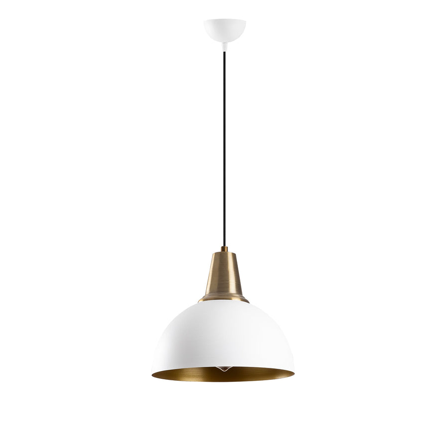 Dome Metal Tekli Sarkıt - Beyaz