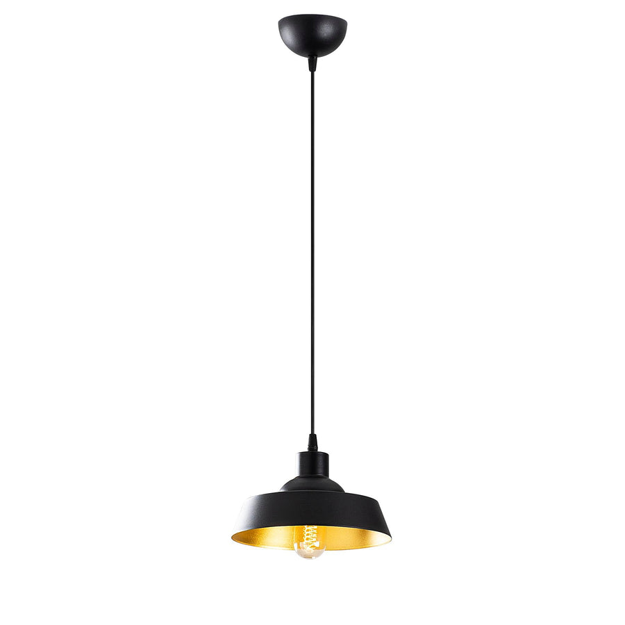 Retro Metal Tekli Sarkıt - Siyah