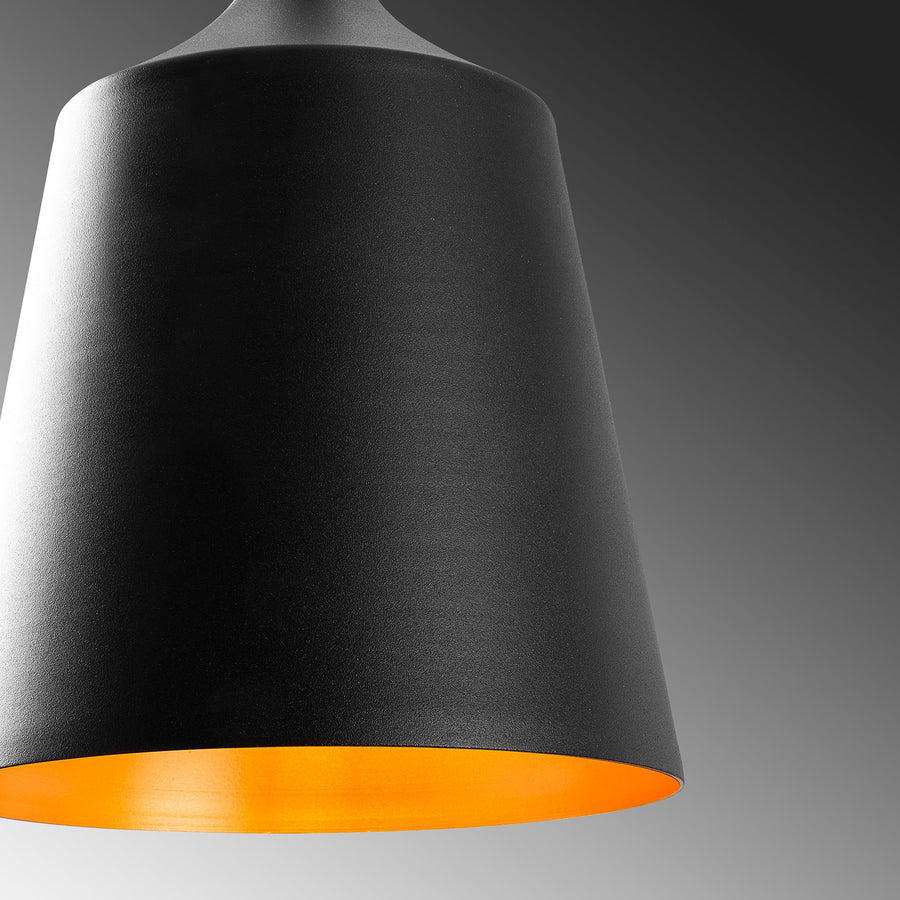 Kova Metal Tekli Sarkıt - Siyah
