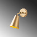Konik Hareketli Metal Aplik - Altin