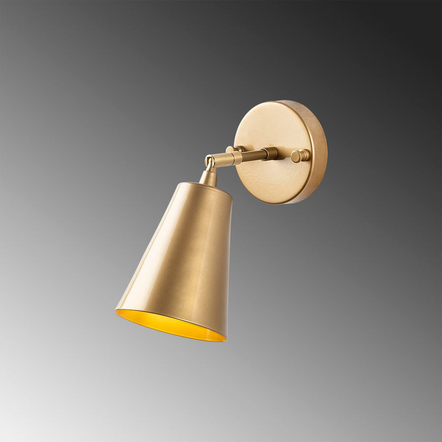 Konik Hareketli Metal Aplik - Altin