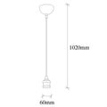 Rustik Tekli Sarkıt Metal - Bakır