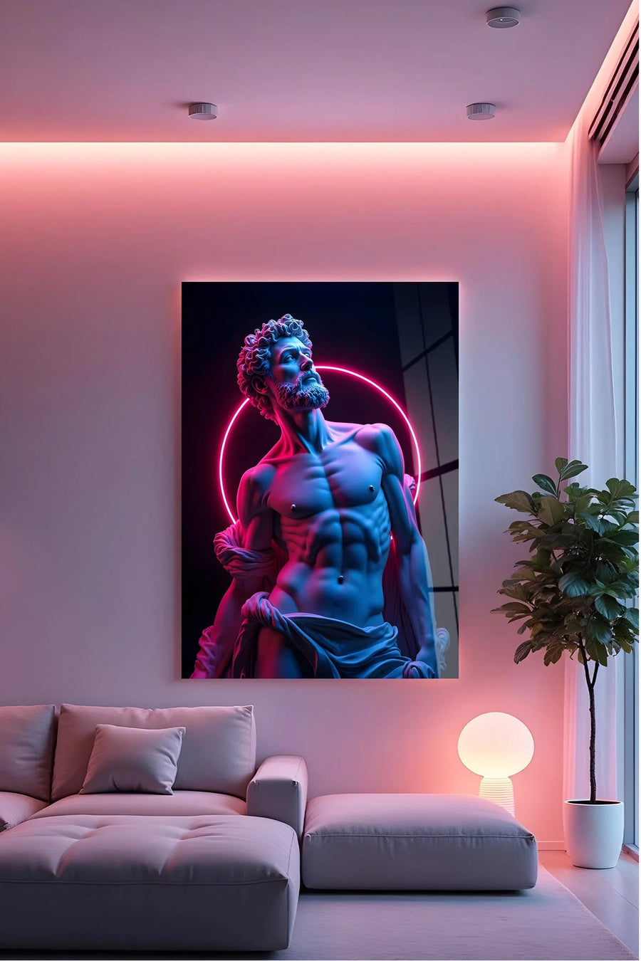 Cam Vaporwave Neon Koleksiyonu Huhu786C