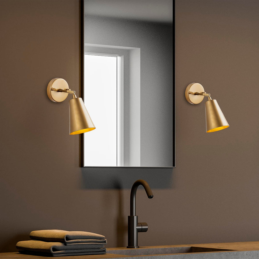 Konik Hareketli Metal Aplik - Altin