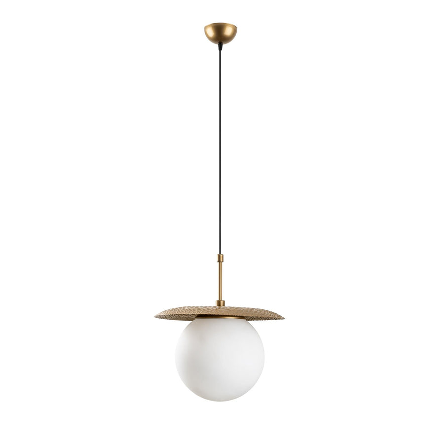 Cam Tekli Sarkıt Metal Diskli - Altin