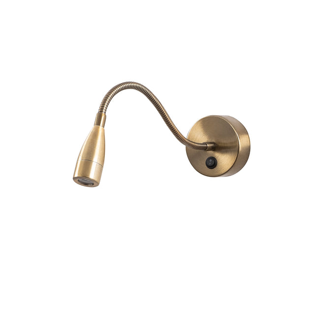 Flex Kollu Tekli Okuma Apliği Konik - Altın