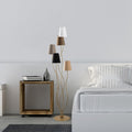 Abajurlu 5'li Lambader Metal - Çok Renkli