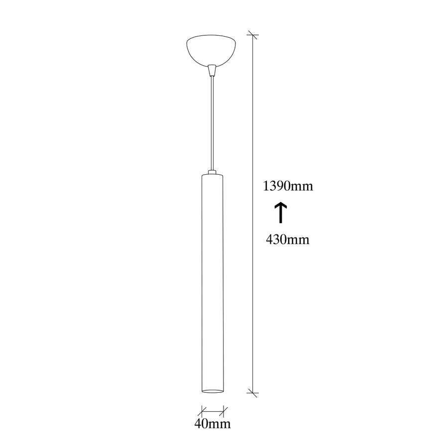 Boru Tekli Sarkıt - Gümüş
