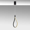 Damla Metal LED Tekli Sarkıt - Siyah