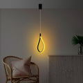 Damla Metal LED Tekli Sarkıt - Siyah