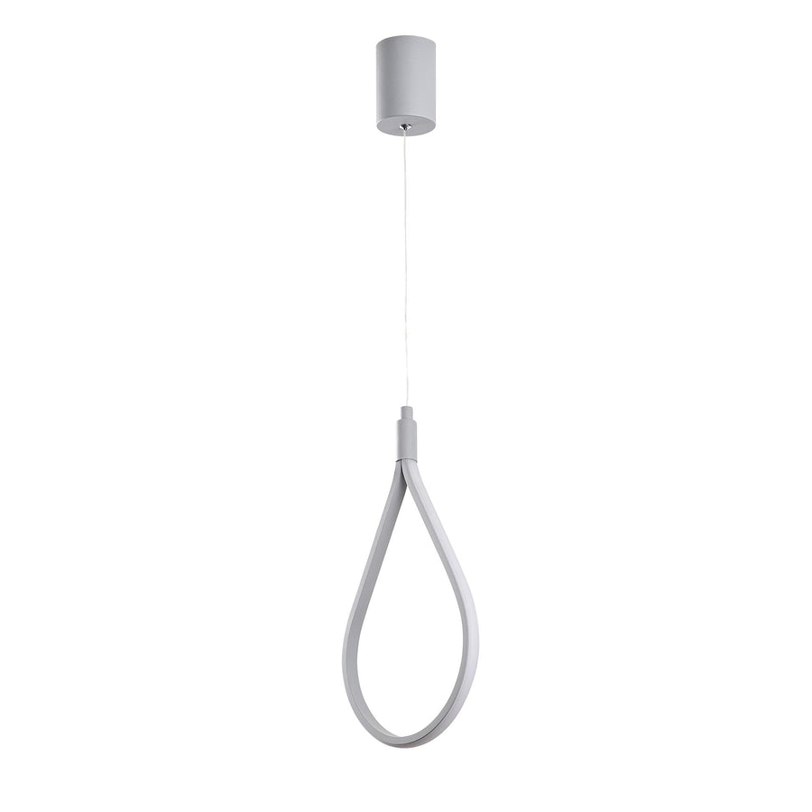 Damla Metal LED Tekli Sarkıt - Beyaz