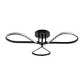 Yonca Metal LED Plafonyer - Siyah
