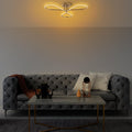 Yonca Metal LED Plafonyer - Altın