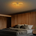 Yonca Metal LED Plafonyer - Altın