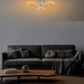 Yonca Metal LED Plafonyer - Beyaz