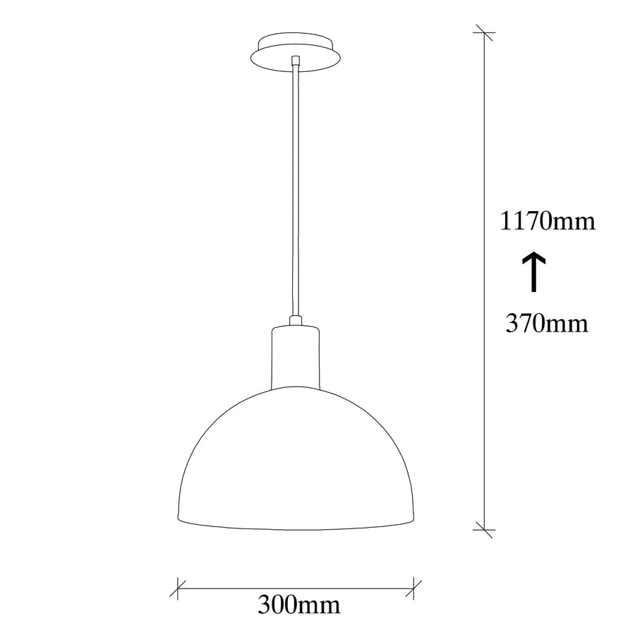 Küre Tekli Metal Sarkıt - Sarı