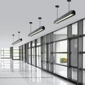 LED Linear Metal Sarkıt - Siyah