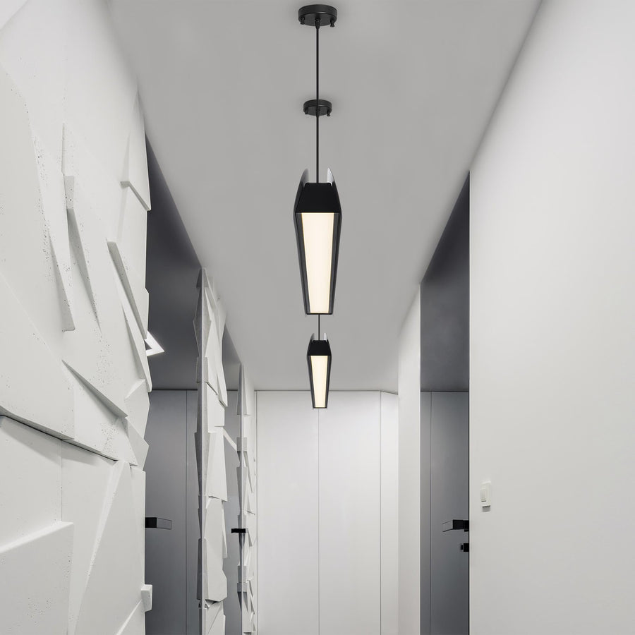 LED Linear Metal Sarkıt - Siyah