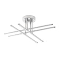 Çubuk Çapraz Metal Plafonyer - Gümüş