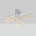 Çubuk Çapraz Metal Plafonyer - Gri