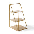 Altin Metal 3 Katli Taki ve Duzenleme Standi - Altin