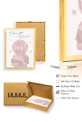 Doğal Ahşap Çerçeveli Retro Disco Hayal Tablo - Chase Your Dreams | huhu2559