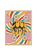 Doğal Ahşap Çerçeveli Retro Pop Art Tablo - Cool Dude | huhu2608