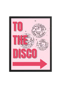 Doğal Ahşap Çerçeveli Retro Disco Tablo - Parti Temalı Dekorasyon | huhu2719