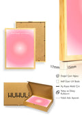 Doğal Ahşap Çerçeveli Retro Tablo - Good Things Are Coming Pastel Motivasyon | huhu2786