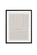 Ahşap Siyah Çerçeveli Minimalist Tablo | Huhu575