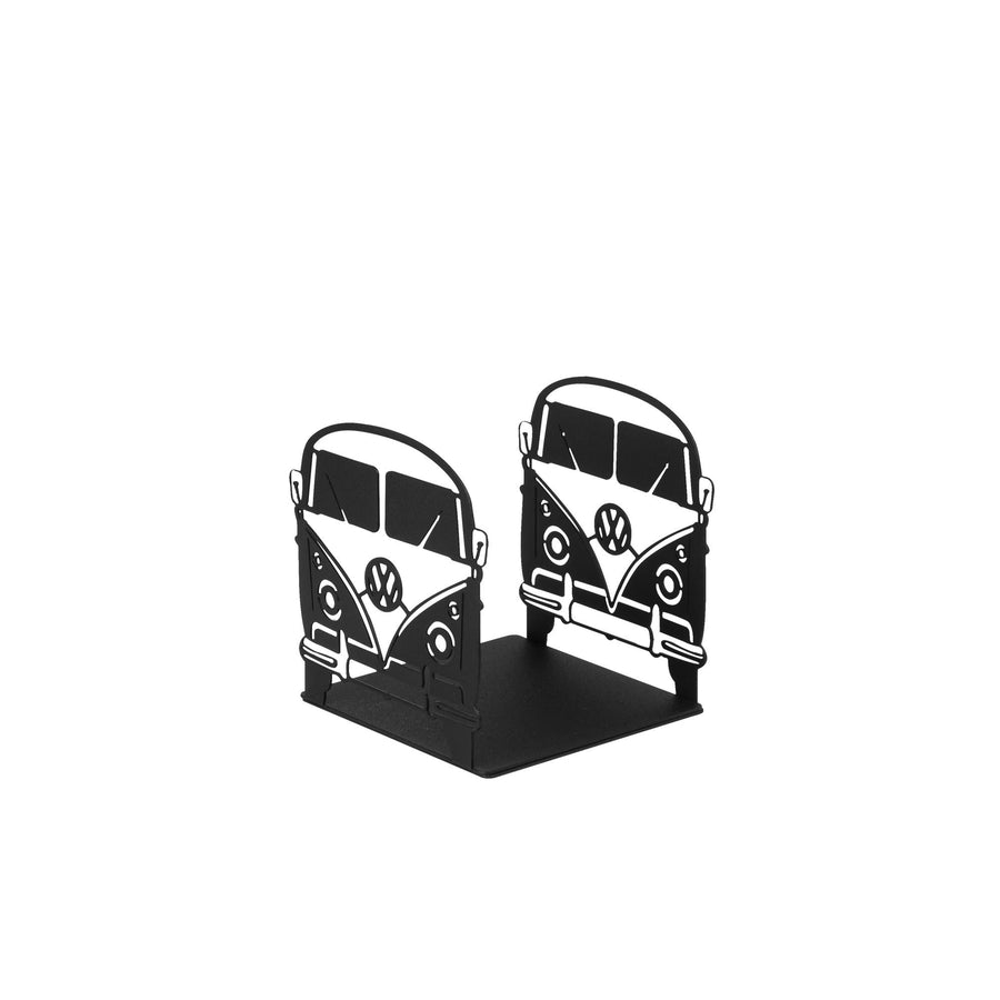 VW Minibüs Metal Kitap Tutucu - Siyah