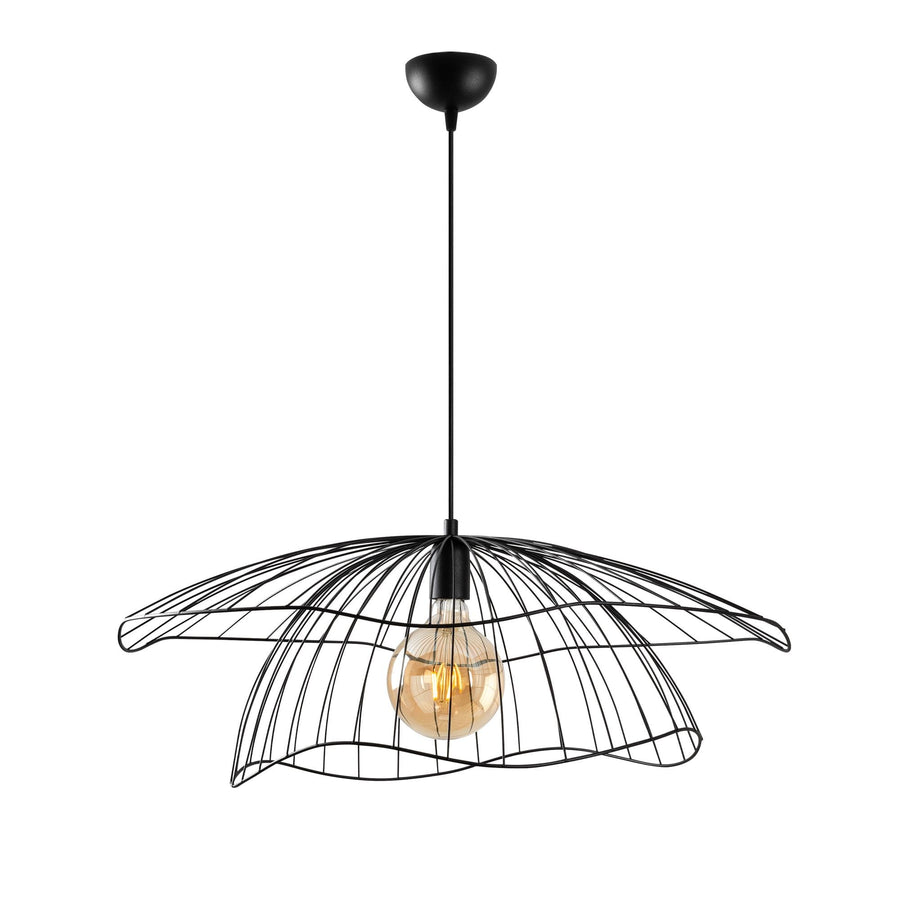 Lotus Tel Metal Tekli Sarkıt Buyuk - Siyah