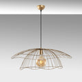Lotus Tel Metal Tekli Sarkıt Buyuk - Altin
