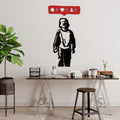 Banksy Sosyal Medya Metal Duvar Panosu - Siyah