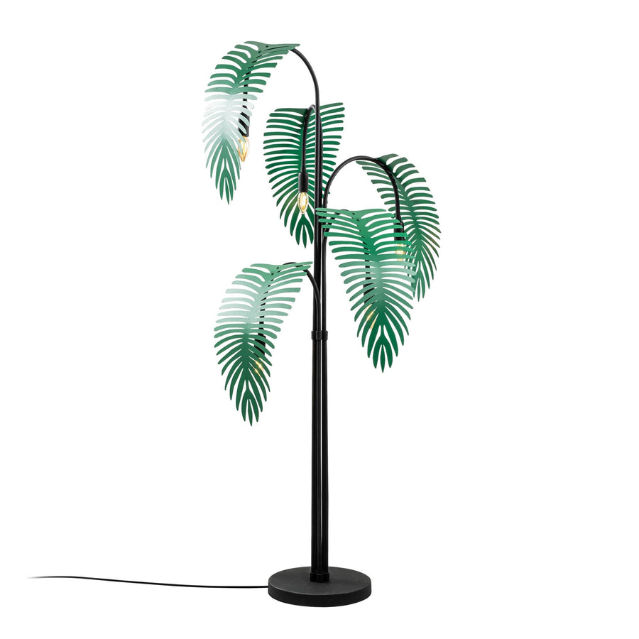 Yaprak 5'li Metal Lambader - Yesil