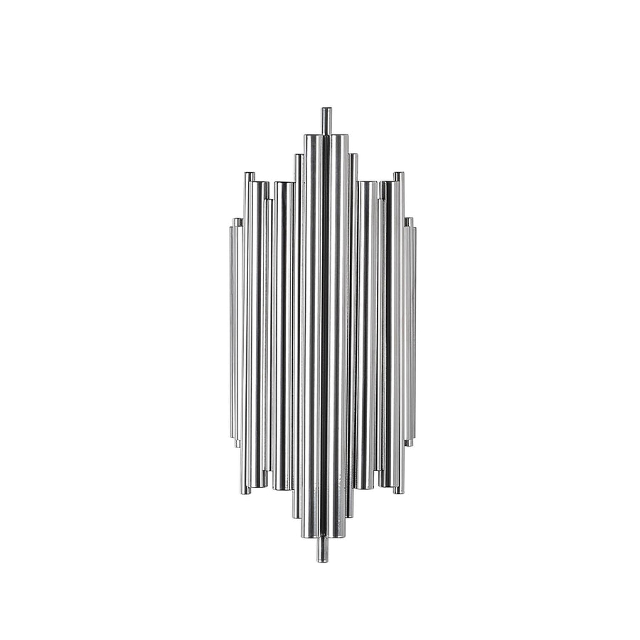 Boru Art Deco Tekli Aplik Modern - Gümüş