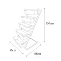 Kademeli Metal Ciceklik Standart - Siyah