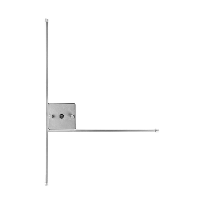 T-Form Metal Aplik Mat - Gri
