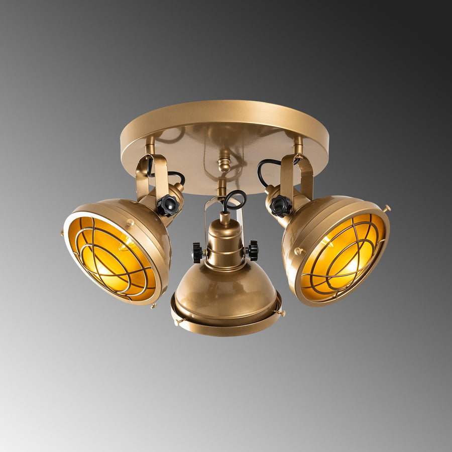 Endüstriyel Metal Plafonyer Izgara - Altin