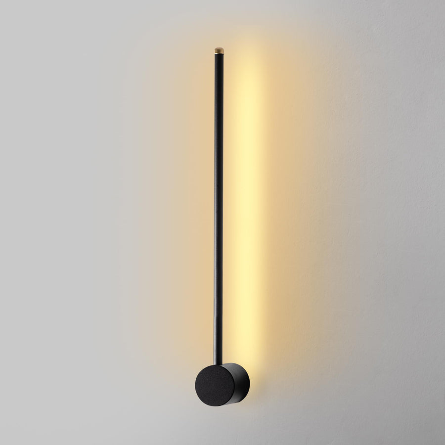 Modern LED Çubuk Aplik Metal - Siyah